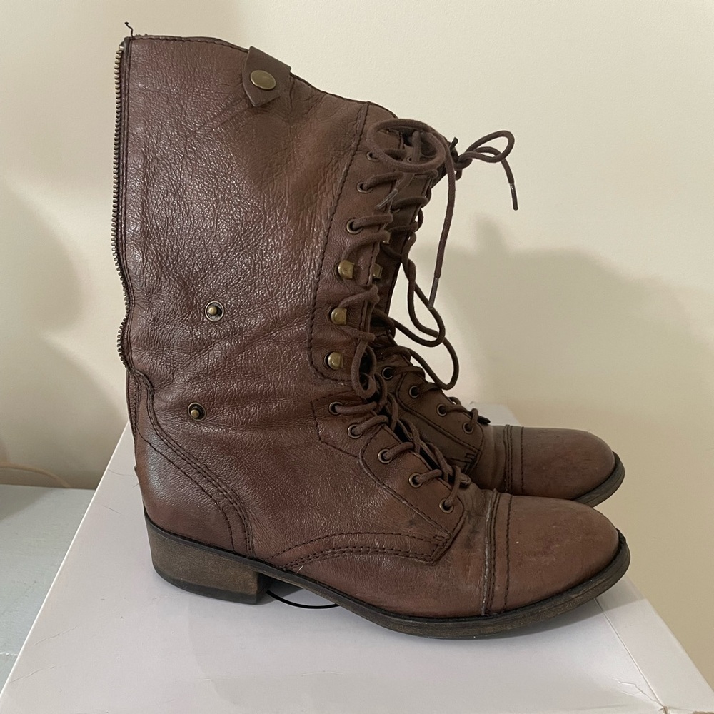 Brown boots